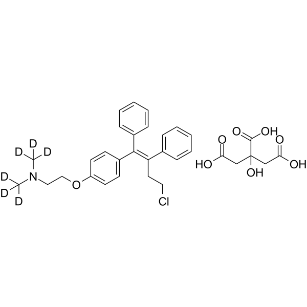 Toremifene-d6 citrate (toremifene d6 citrate (citrate)) 1246833-71-5